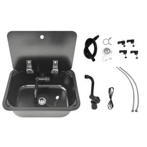 RV Sink with Cutting Board